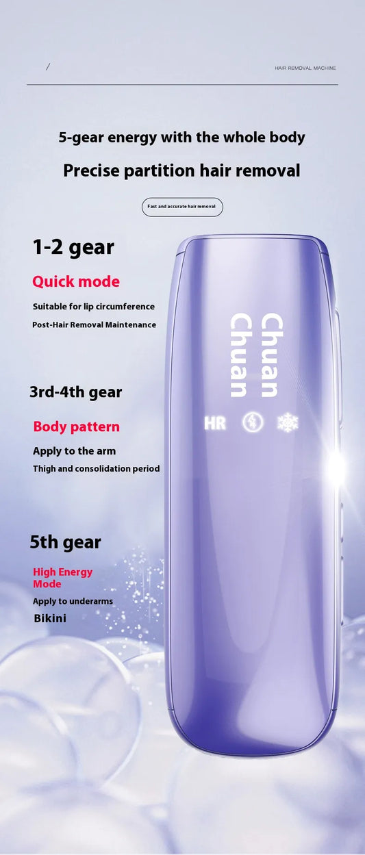 Painless IPL Hair Removal Device